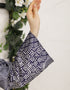 BAJU KURUNG PAHANG MODEN AVERY (NAVY BLUE)